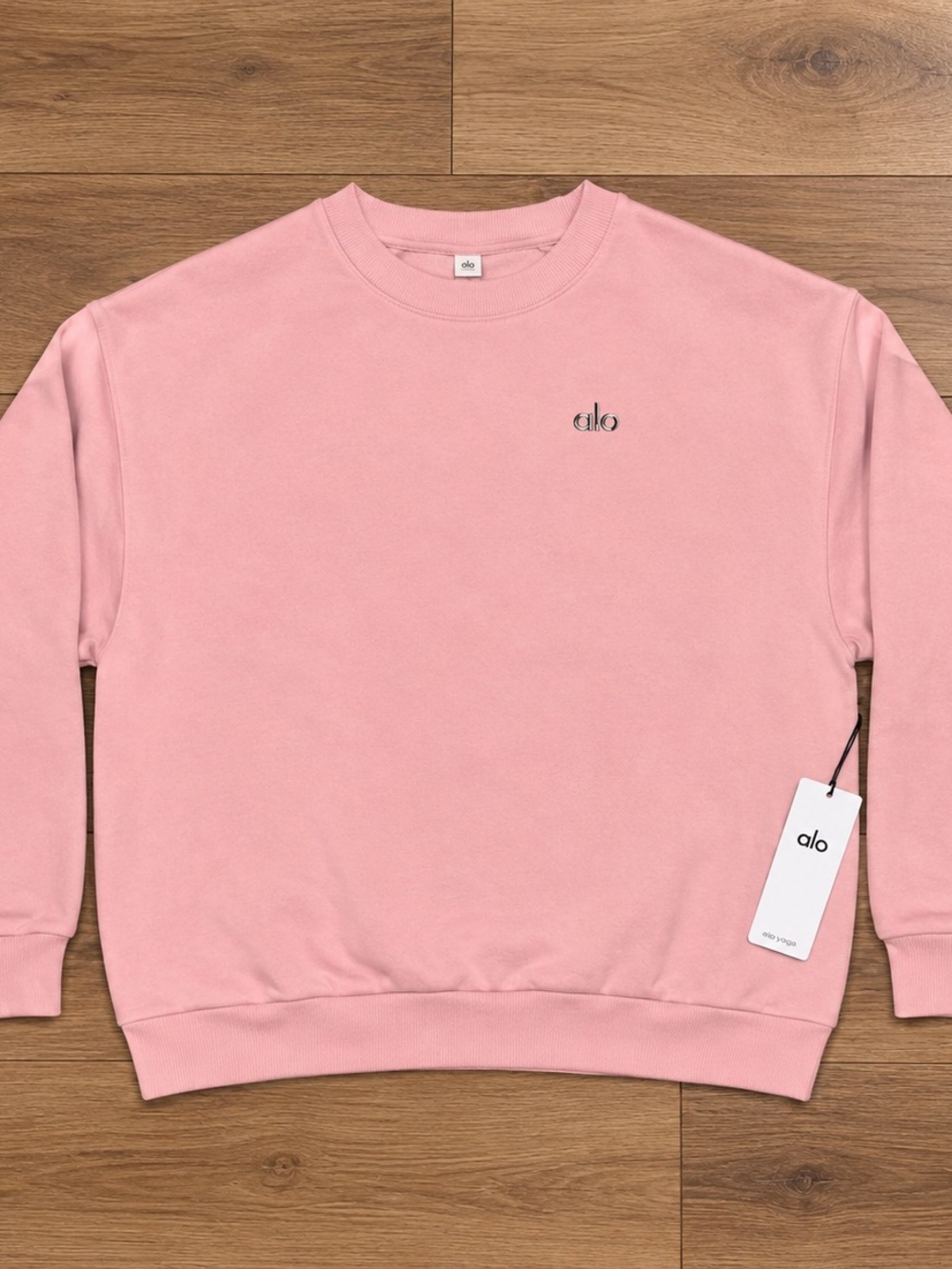 ALO Yoga Men's Crewneck Sweatshirt - Pale Pink